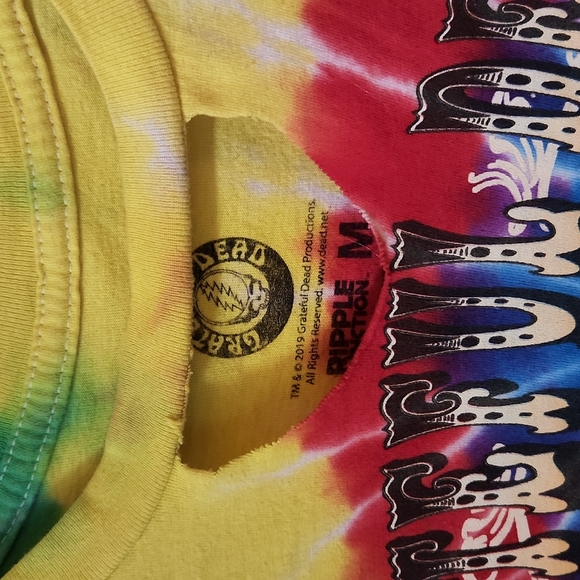 Grateful Dead Tie Dye Ripple Junction Tee - Picture 3 of 5